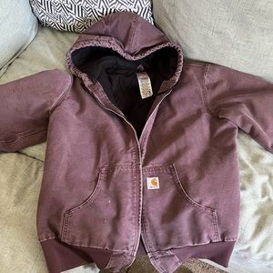 Womens purple size large carhartt jacket